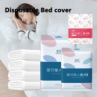 Disposable Hotel Travel Bedsheet Cover Single Bed Double Bed Sheet 一次性旅行床单