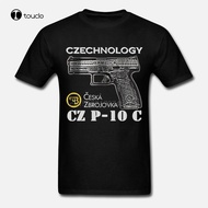 New Rare Cz Usa Czechnology Ceska Zbrojovka P10C Shirt Multicolor T Tee S-5XL