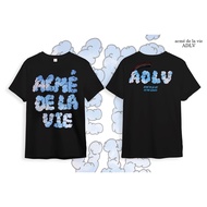 Adlv High Quality Cotton T-Shirt [Cotton] - Pattern 42 - ADLV Blue Style
