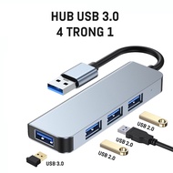 HUB Type C và HUB USB ra HDMI/USB/SD/TF/PD/RJ45 - HUB chia cổng chuyển đổi 3/4/5/6/8 in 1 cho Macboo