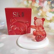 SK-II Pitekuma Red Bear Jewelry Tray Display Pitikuma Pattern Special Design ️