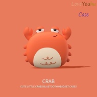 Loveyouhu For GOOJODOQ J201 J206 J228 J229 Earphone Case Personality crab pattern