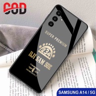 (N14) Case Glass Kaca Samsung A14 5G - Case HP Samsung A14 5G - Casing HP Samsung A14 5G