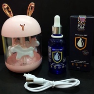 E&amp;F #iDefender 50ml+ Rabbit diffuser/ Deer Diffuser 300ml (Ionic Nano #Copper INC 16K) #铜离子:Removes 99.9% Virus Bacteria