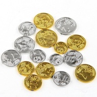 Children Toys Dollar Props Coins Euro Dollars Simulation Coins Plastic Atmosphere Money Spray Gun Sp