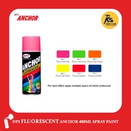 400 ML DPI FLUORESCENT ANCHOR SPRAY PAINT ( 53** | 54** | 55** | 56** | 72** | 77** )