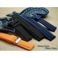 [Time Exploration] Waterproof Comfortable-Military Watch.sports Watch Dedicated Silicone Strap (24mm