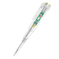 ปากกาทดสอบแรงดันไฟฟ้า ไขควังวัดไฟ แบบไม่สัมผัส มีไฟ LED สองสี ไขควงเช็คไฟ ปากกาไฟฟ้า