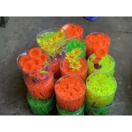 Sea anemone 8 decorates fish tank, fake seaweed decorates aquarium]