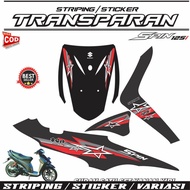 STICKERS Transparent Spin Sticker Uv Striping Star New Product