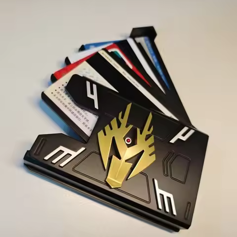 New Kamen Rider Expandable Card Holder Ryuki Ryuga Anime Peripherals Id Cards Case Passport Travel H