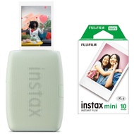 FUJIFILM Instax Smartphone Printer "Cheki" Instax Link Wide Ash White