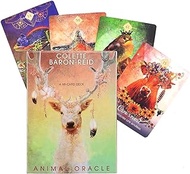 F.curella Tarot Cards for Beginners, 68 Tarot Deck and Oracle Deck, The Animal Oracle Cards Tarot Cards with Meanings on Them and Angel Tarot Cards with e-Guide Book