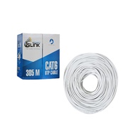 GLINK GL5004 สายแลน CAT5E ภายใน 305 เมตร สีขาว รับประกัน 1 ปี