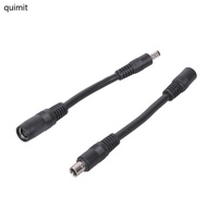 QUIM DC5521 to DC8020 Power Cord Wire for Solar Generators And LED Lighting 15cm