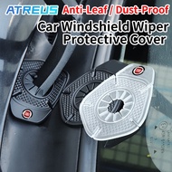 2Pcs Fiat Car Windshield Wiper Cover Wiper Hole Anti-Leaf Dust-Proof Protective Accessories For Fiat