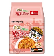 預訂 - 韓國 SamYang 三養 奶油玫瑰 辣雞撈麵 4包 / 袋｜Buldak Rose Cream Hot Spicy Chicken Noodle