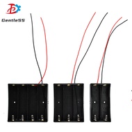 18650 Battery Clip 2/3/4 Slots 3.7V DIY Battery Storage Box Plastic Batteries Case with Connect Lead