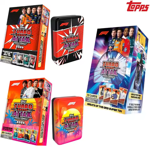 2026 New Topps F1 Turbo Attax Trading Collection Card Guardians of The Grid Sunshine State Mega Tin 