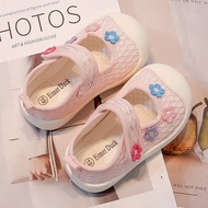 Children's Shoes Children's Shoes 0 Spring Autumn Velcro Anti-slip Girls' Single Shoes Middle Small 