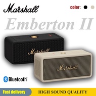 【Fast Delivery】Original Marshall Emberton 2 Portable Wireless Bluetooth Speaker Super Bass with Mic Waterproof for IOS/Android/PC Karaoke Stereo Audio Speaker 30 Hour Battery Life(Marshall MIDDLETON &amp; STOCKWELL II &amp; Willen)