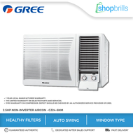 Gree GJ24-6NM 2.5HP Window Type Manual Non-Inverter Aircon