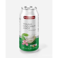 Tropic Farmers - Young Coconut Juice With Pulp 495ml