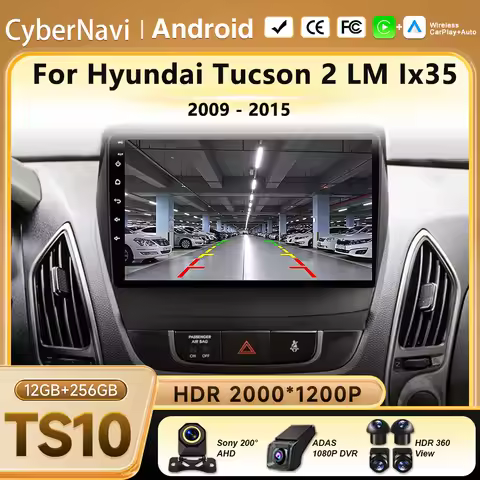 Car Radio For Hyundai Tucson 2 LM Ix35 2009 - 2015 CarPlay Multimedia Video Player Android 16 Androi