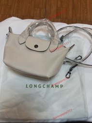 🌟官網授權商家🌟LONGCHAMP Le Pliage 米白色 單肩包 手提包 女款