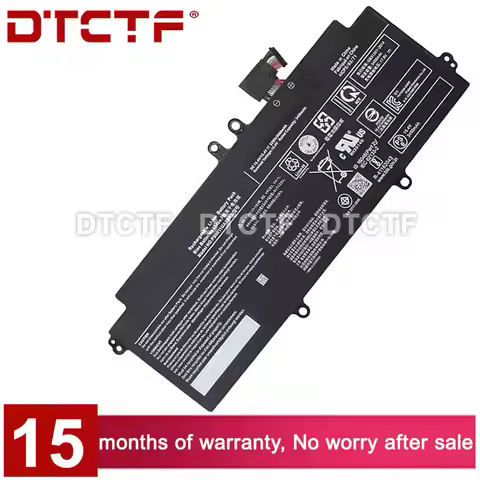 DTCTF 15.4V 53Wh 3450mAh Model PS0011UA1BRS Battery For Toshiba Dynabook Porteg X30L-J PCR10A PCR10L