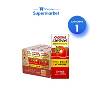 [Carton] Kagome Tomato Juice No Salt Added (12x200ml)