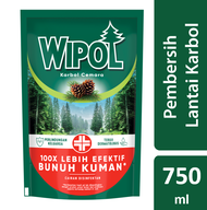 Wipol Karbol Pembersih Lantai Refill 750 ml/wipol karbol Cemara pembersih lantai 750ml