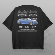 COD，Cars and Clo - Regular Fit Black - BMW F80 M3 Rims Gold T-Shirt - F80 M3 Blue, S