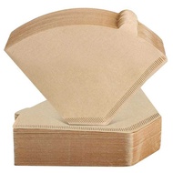 8-12 Cup Coffee Cone 200 Count Natural Unbleached Disposable Paper Filters .Carify