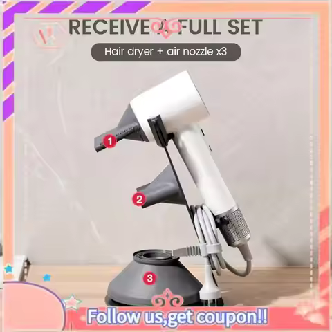 Suitable For Laifen Dreame Hair Dryer Stand Vertical Bathroom Anti-Scratch Hair Dryer Storage Shelf