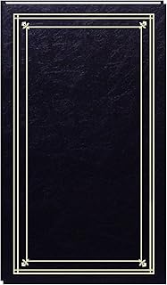 Pioneer Photo Albums 204-Pocket Post Bound Slim Line Leatherette Cover Photo Album for 4 by 6-Inch P