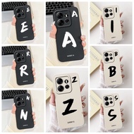 For Tecno Spark Go 2023 Pop7 Pro Case BF7n BF7 BF7h Cute Black White Letters Silicon Couple Phone Ca