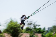Human Slingshot and Bungy Jump at Sanook Park Pattaya