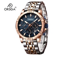 0819-GZOSJ ORSGA Multifunctional Calendar Men's Watch Fashion Casual Waterproof Foreign Trade Quartz