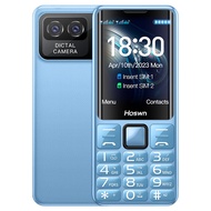 i79 โทรศัพท์มือถือ 2G ผู้สูงอายุ 2.4 นิ้ว หน้าจอ TFT 32 MB RAM ไฟฉาย Dual SIM แป้นพิมพ์ภาษาอังกฤษ โทรศัพท์มือถือราคาถูก สแตนด์บายนานเป็นพิเศษ