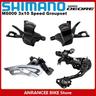 SHIMANO DEORE M6000 Groupset 3x10 Speed MTB Mountain Bicycle Left And Right Shifter Lever Front Rear