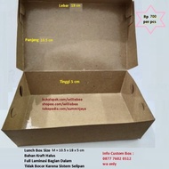 I79i7yj0 Medium Kraft Lunch Box Size M Order Special 100pcs Yt70604yy