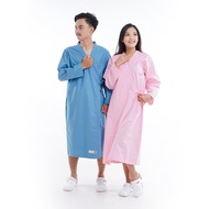 LINCURT - Unisex Long Sleeve Plain and Patterned Inpatient Kimono Pajamas