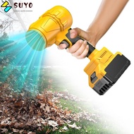 SUYO Electric Cordless Leaf Blower, Cordless High Speed Turbo Blower Air Blower,  Brushless Handheld