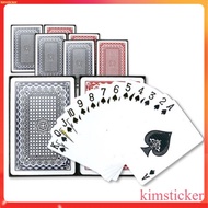 6pcs kad poker kad poker plastik poker card casino playing card poker card plastic