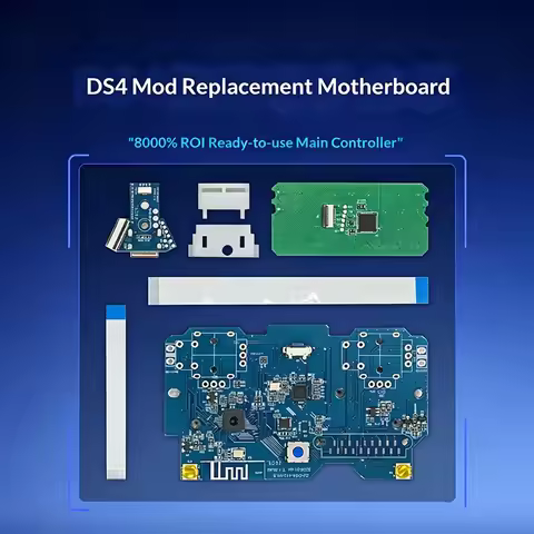 ZD DS4 modification replacement board 8000 return rate 0.6ms delayed DIY game controller accessories