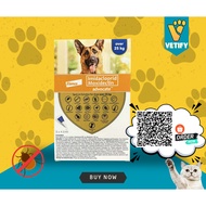 Advocate for Dogs Extra Large (Blue) over 25Kg |Flea Tick & Worm Control| Spot On Solution
