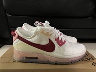 全新 Nike Air Max 90 Terrascape (Pink, Burgundy, White)