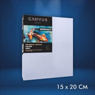 15x20 CM PAINTING CANVAS WATER COLOR CANVAS/ WHITE CANVAS/ MEDIUM QUALITY/