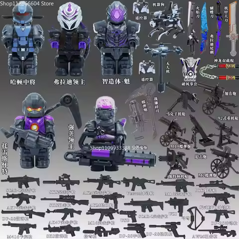 new GAME Delta Force Bricks Wei Long Mini Action Figures Bricks Toys Gifts Children Building Blocks 